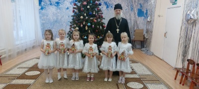 Поздравление воспитанников Евсеевского детского сада